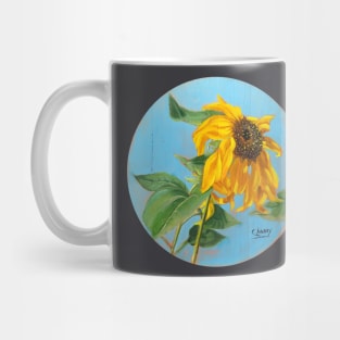 Sunflower in the Wind Mug